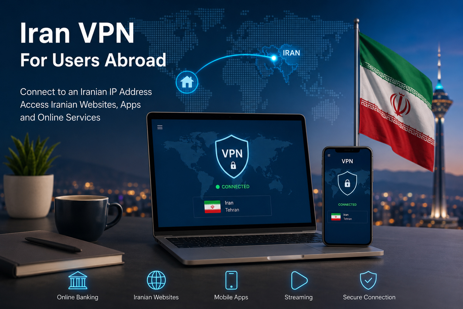 وی پی ان ایران برای خارج از کشور چیست و چه کاربردی دارد؟
